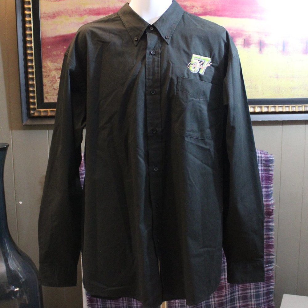 Port Authority Custom Graphics Button Down Shirt Size XL Tall
